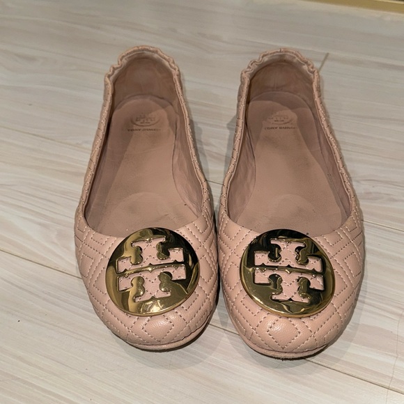 Tory Burch Minnie Ballet Flats - Flesh Pink (9.5) - Picture 1 of 5